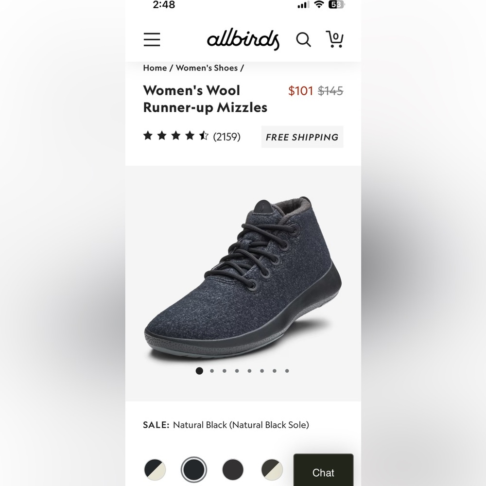 Allbirds wool trainers 👟